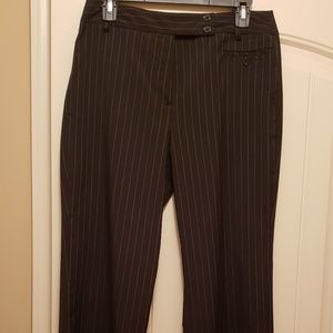 Pinstripe dress pants